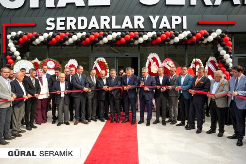 Güral Seramik Trabzon’da: Serdarlar Yapı Yeni Showroom Açılışı Gerçekleşti